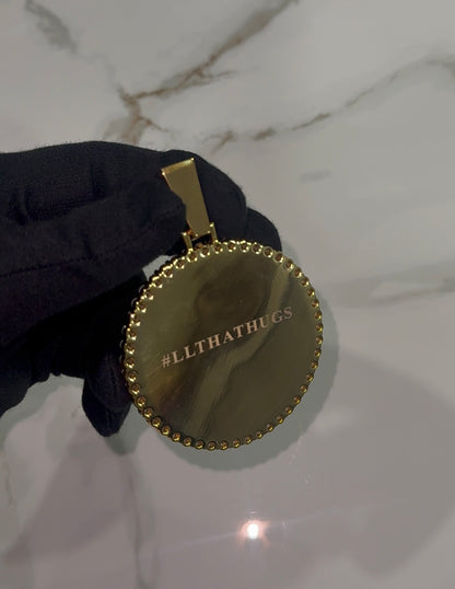 CUSTOM MEMORIAL PENDANT - YELLOW GOLD
