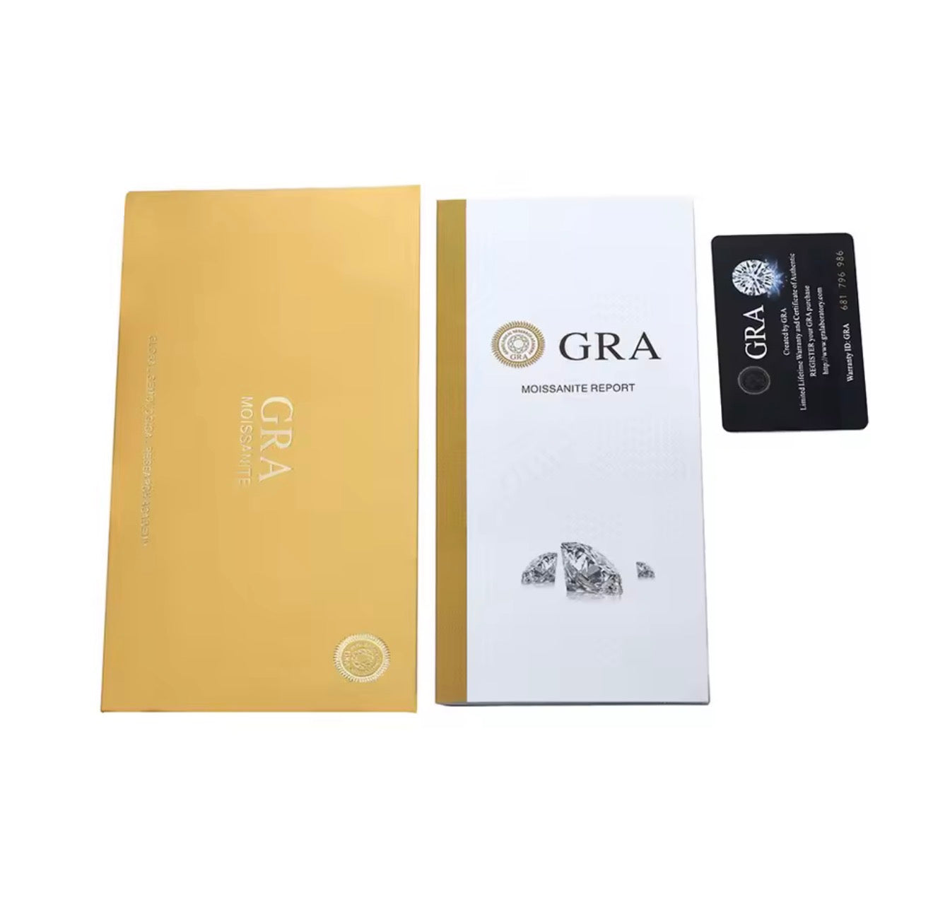 VVS1 CLUSTER STUD EARRINGS - WHITE GOLD