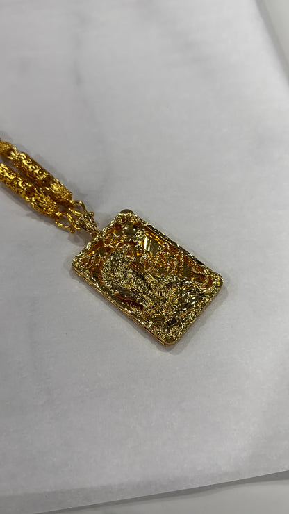 24K TIGER PENDANT