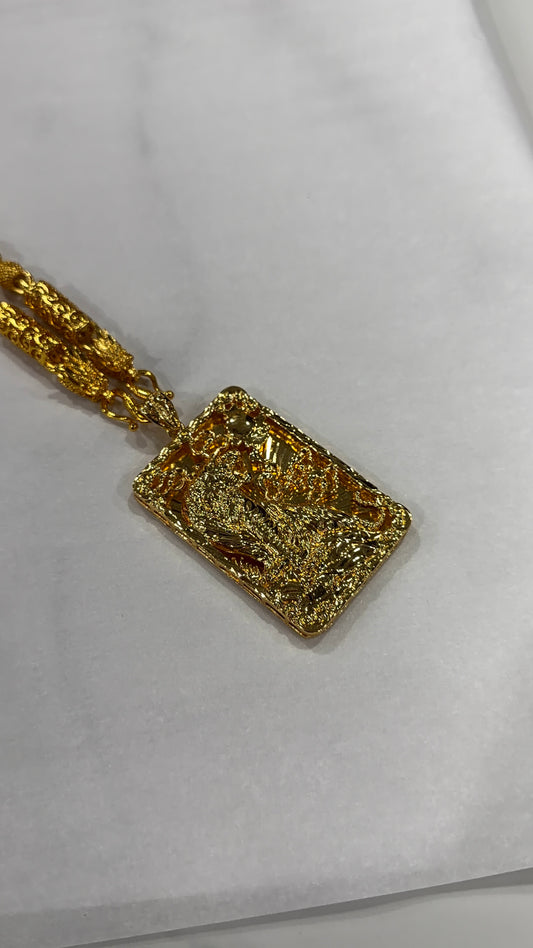 24K TIGER PENDANT